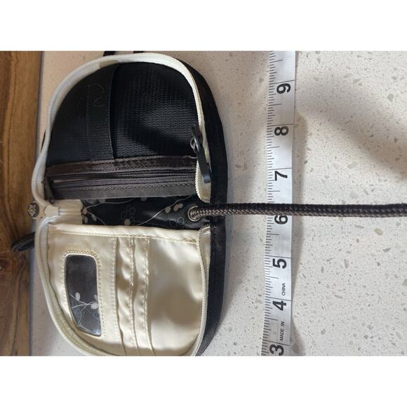 Sherpani‎ Zoe Women’s Blue Brown Nylon Crossbody Daisy Lightweight - Picture 6 of 7